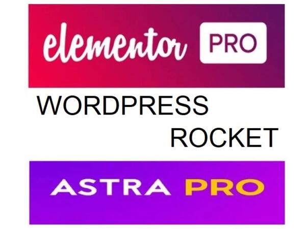 Pakiet Wtyczka Elementor Pro + WordPress Rocket + Astra Pro | Sklep z dodatkami premium WP Allkeystore.pl