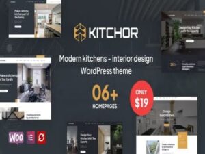 Szablon Kitchor Interior Design WordPress Theme