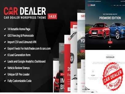 Szablon Car Dealer The Best Car Dealer Automotive Responsive WP Theme | Sklep z dodatkami premium WP Allkeystore.pl