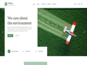 Szablon Dione Farming and Agriculture Corporate Template