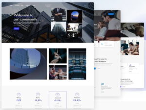Szablon Jupiter Stylish Multipurpose Theme For Agencies Portfolio Studios