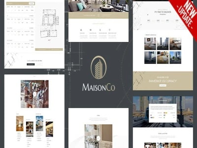 Szablon MaisonCo Single Property WordPress Theme | Sklep z dodatkami premium WP Allkeystore.pl