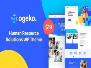Ogeko Human Resource Solutions WordPress-Theme-Vorlage