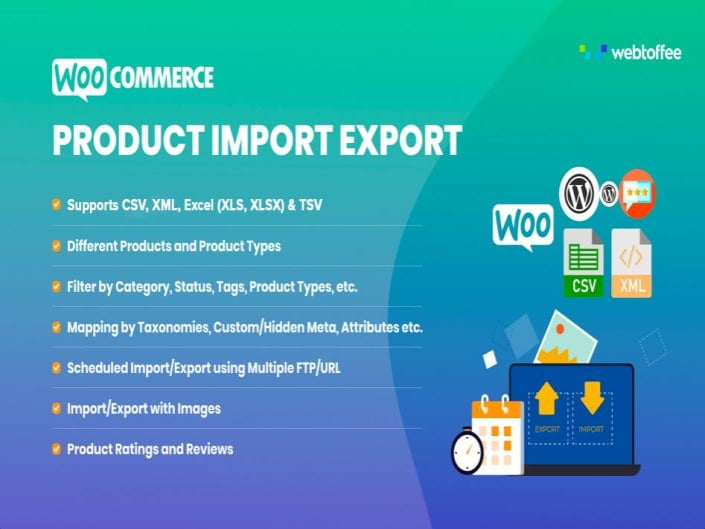 Wtyczka Product Import Export Plugin for WooCommerce | Sklep z dodatkami premium WP Allkeystore.pl