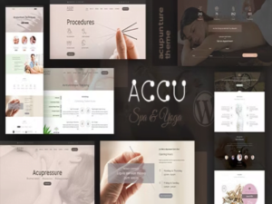 Szablon Accu Healthcare Massage WordPress Theme