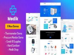 Szablon Medik Medical WooCommerce Store