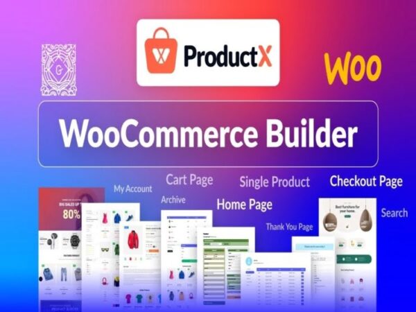 Wtyczka ProductX Pro Gutenberg Product Blocks for WooCommerce | Sklep z dodatkami premium WP Allkeystore.pl