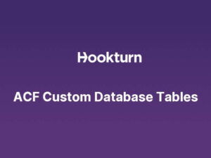 ACF-Plugin für benutzerdefinierte Datenbanktabellen