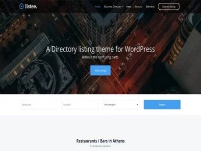 Szablon CSS Igniter Listee Classified Ads and Listing Directory WordPress | Sklep z dodatkami premium WP Allkeystore.pl