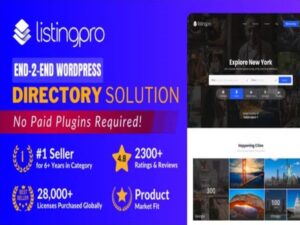 Szablon ListingPro Directory Listing WordPress Theme