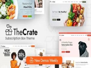 Szablon TheCrate WooCommerce Subscription Box Theme