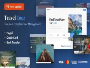 Szablon Travel Tour - Travel Tour Booking WordPress