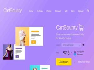 Wtyczka CartBounty Pro Save and Recover Abandoned Carts for WooCommerce