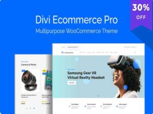 Divi E-Commerce Pro-Vorlage