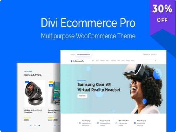 Szablon Divi Ecommerce Pro | Sklep z dodatkami premium WP Allkeystore.pl