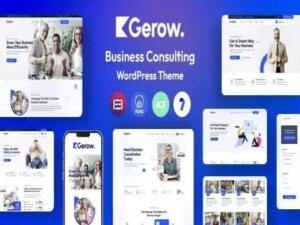 Szablon Gerow Business Consulting WordPress Theme