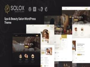 Szablon Solox Spa Beauty WordPress Theme