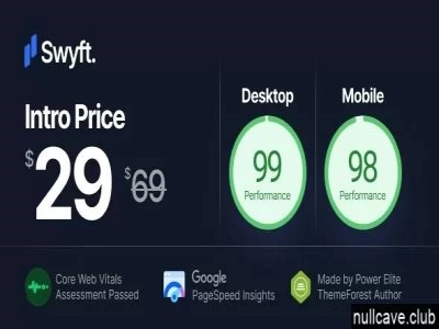 Szablon Swyft PageSpeed Optimized WordPress Blog Theme | Sklep z dodatkami premium WP Allkeystore.pl