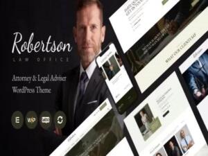 Szablon Law Office Attorney Legal Adviser WP Theme + RTL