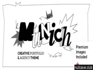 Szablon Munich Creative Portfolio Agency Theme