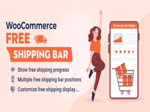 Wtyczka WooCommerce Free Shipping Bar | Sklep z dodatkami premium WP Allkeystore.pl