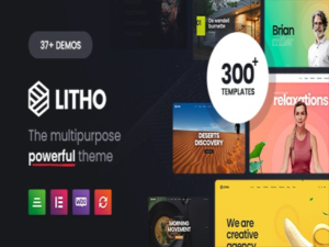 Szablon Litho - Multipurpose Elementor WordPress Theme