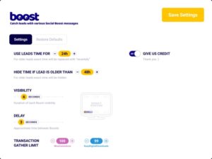 Wtyczka Boost WordPress Plugin