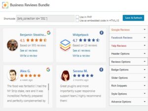 Business Reviews Bundle Plugin