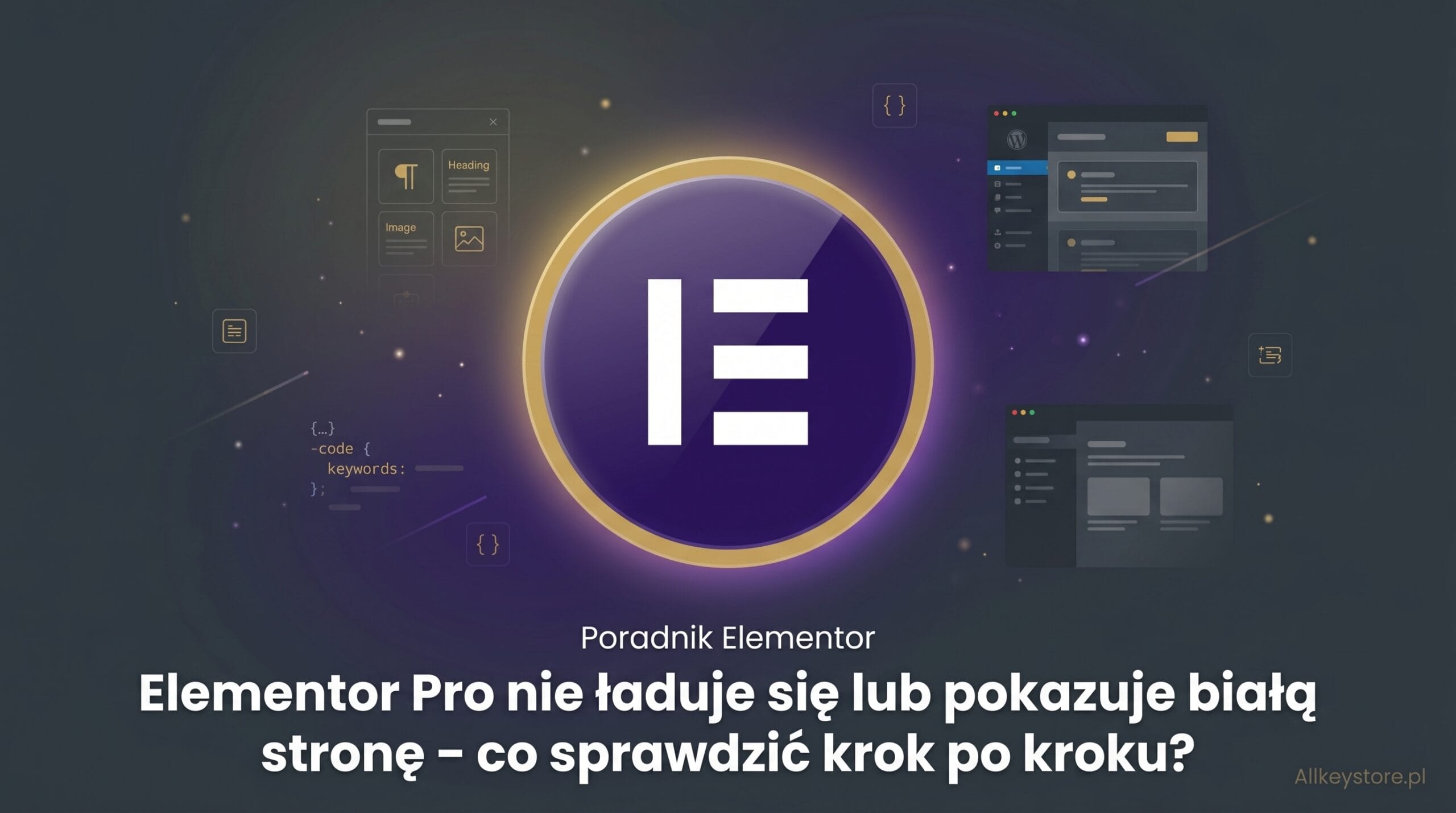 Elementor Pro nie ładuje się lub pokazuje białą stronę – co sprawdzić krok po kroku?