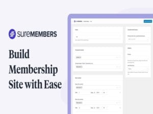 Wtyczka SureMembers Sell and Grow your Membership Site with Ease