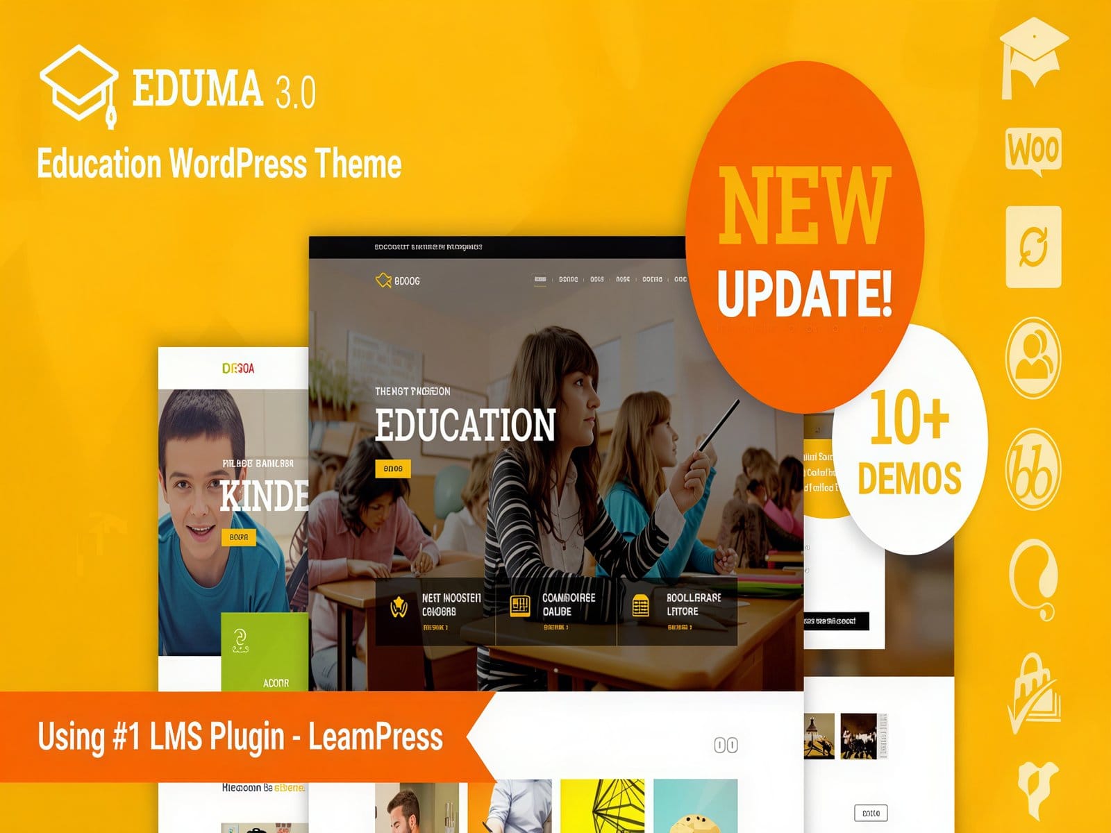 Szablon Eduma - Education WordPress Theme with LearnPress