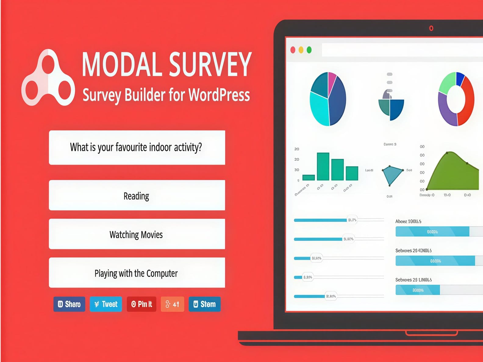 Wtyczka Modal Survey – Wordpress Poll Wtyczka Modal Survey – Wordpress Poll