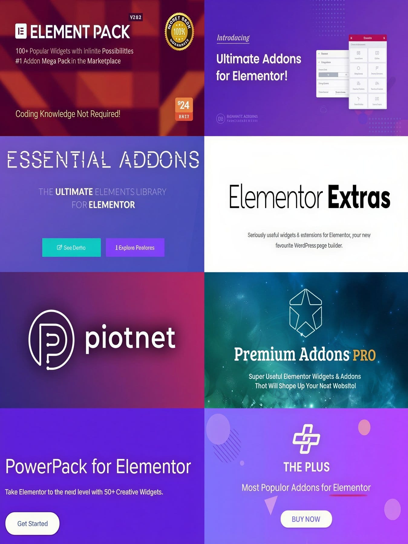Pakiet Elementor Pro + 8 Wtyczek Premium!