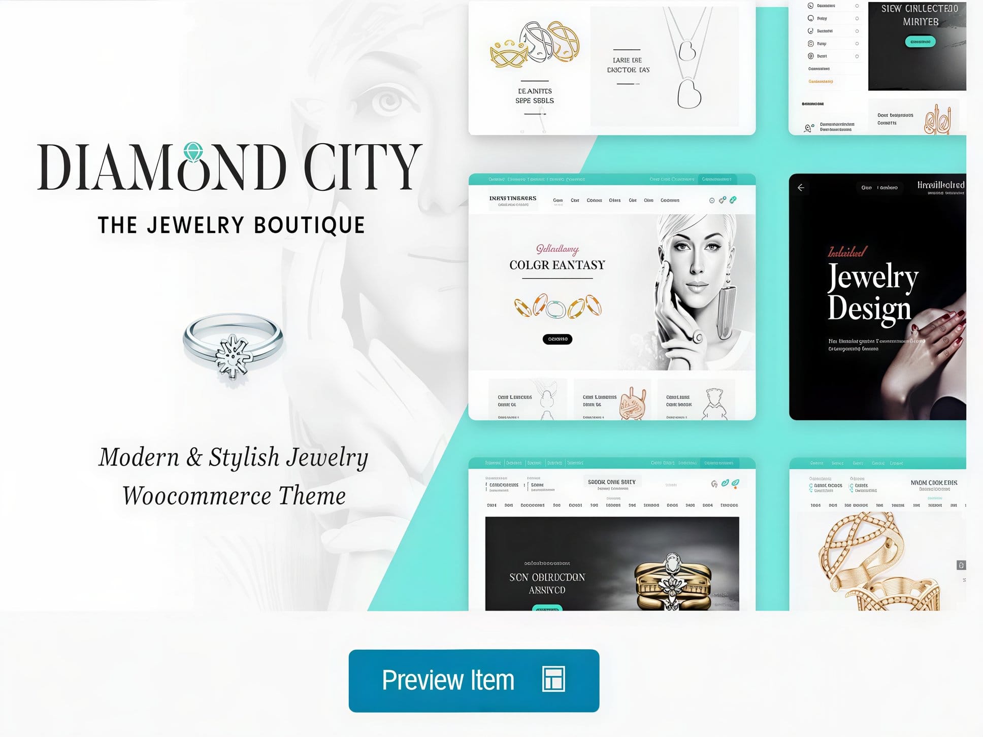 Szablon DiCi – Jewelry Shop WordPress Theme