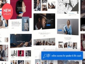 Szablon DotLife – Coach Online Courses WordPress