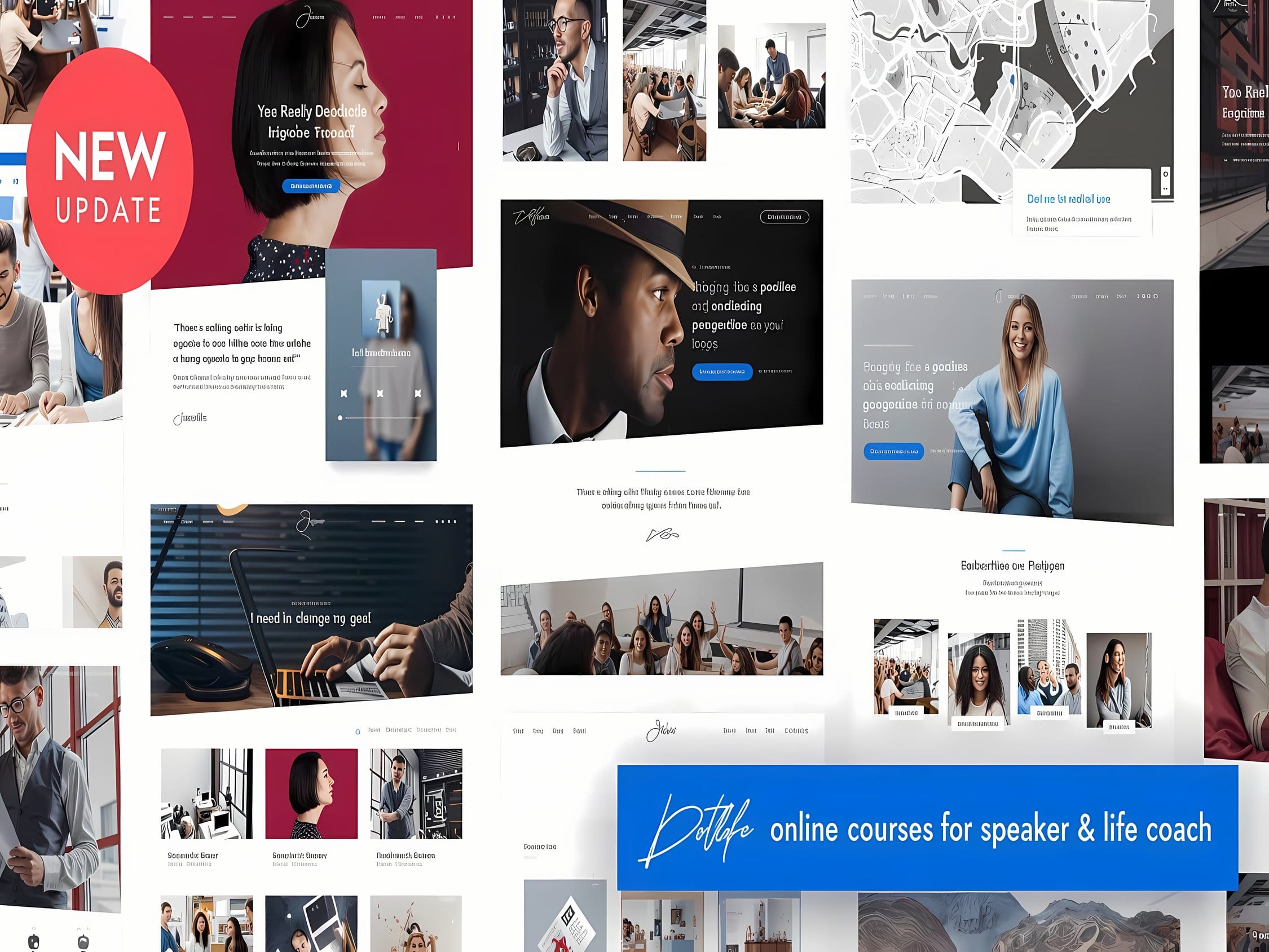 Szablon DotLife – Coach Online Courses WordPress