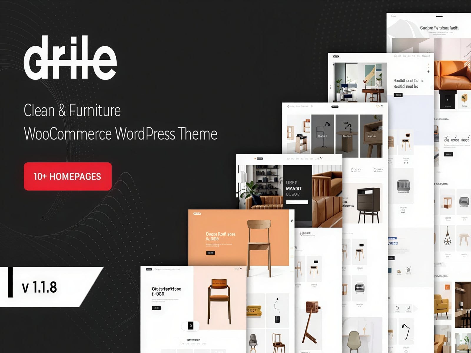 Szablon Drile – Furniture WooCommerce WordPress Theme