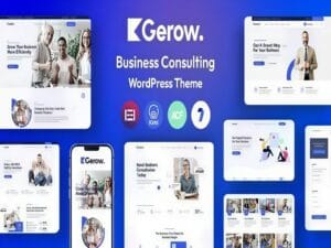 Szablon Gerow Business Consulting WordPress Theme
