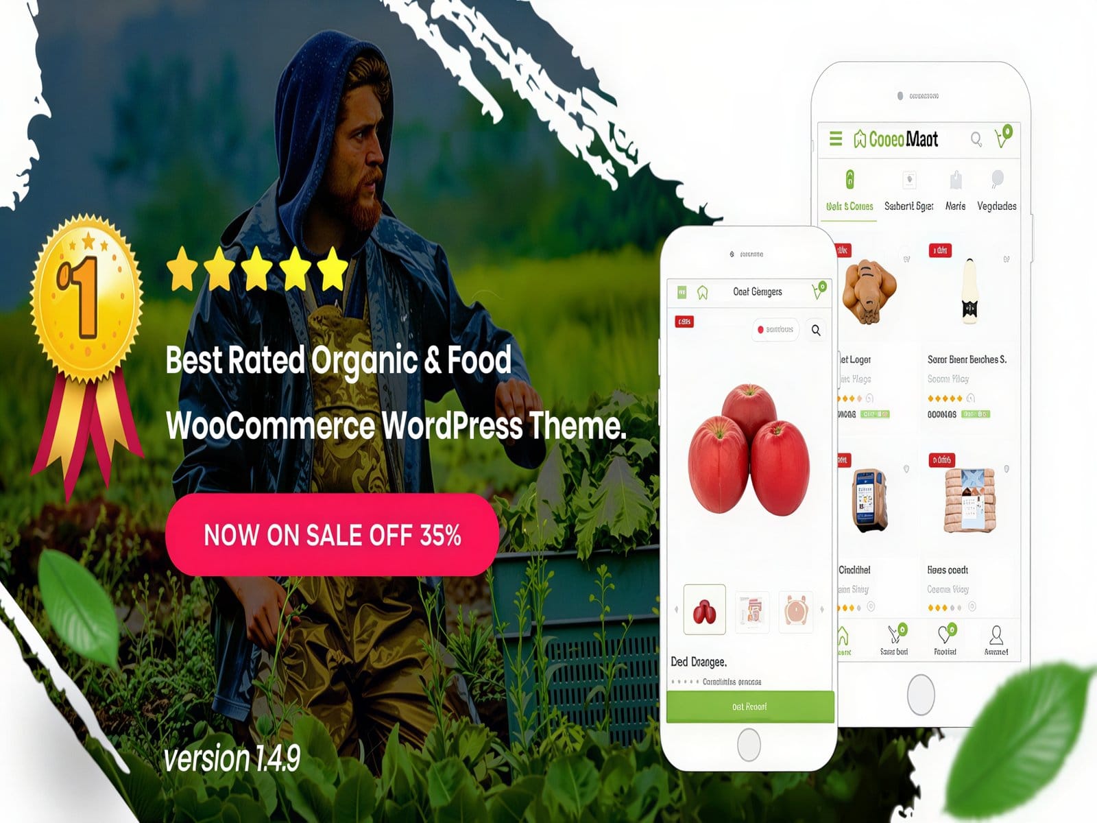 Szablon GreenMart - Organic & Food WooCommerce WordPress Theme