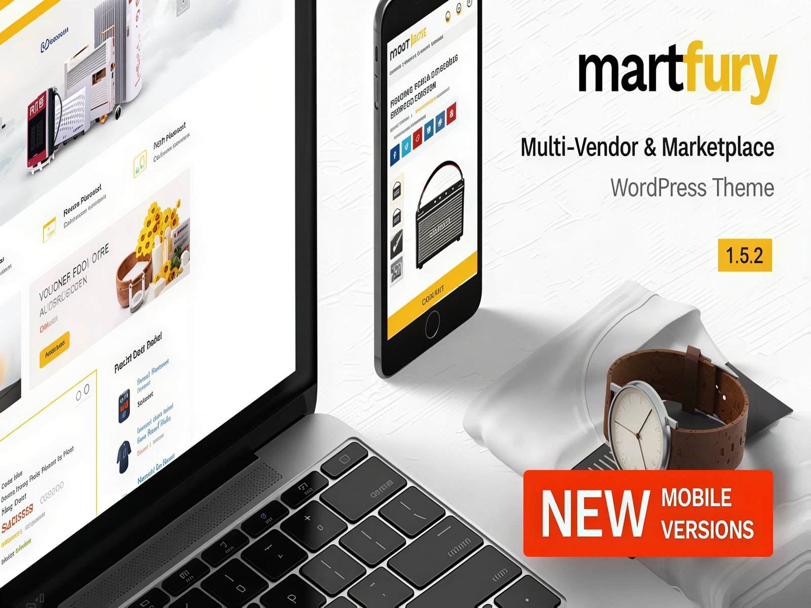 Szablon Martfury WooCommerce Marketplace WordPress Theme