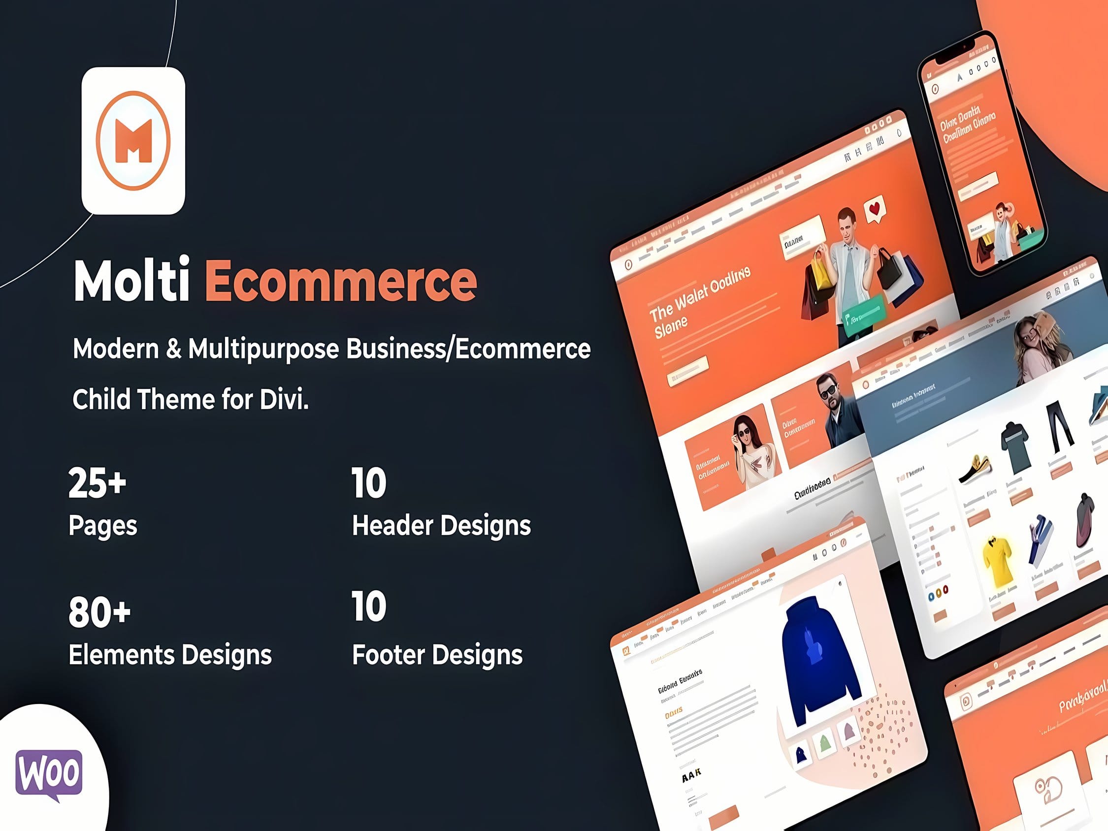 Szablon Molti Ecommerce Elegant Themes