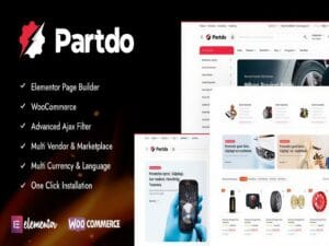 Szablon Partdo Auto Parts and Tools Shop WooCommerce Theme