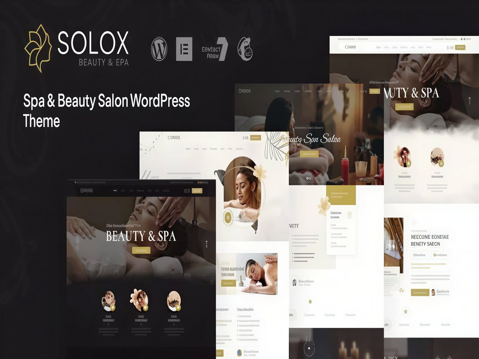 Szablon Solox Spa Beauty WordPress Theme Szablon Solox Spa Beauty WordPress Theme