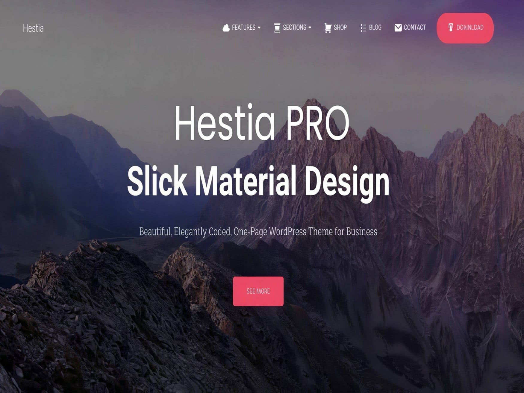 Szablon ThemeIsle Hestia Pro Wordpress Theme