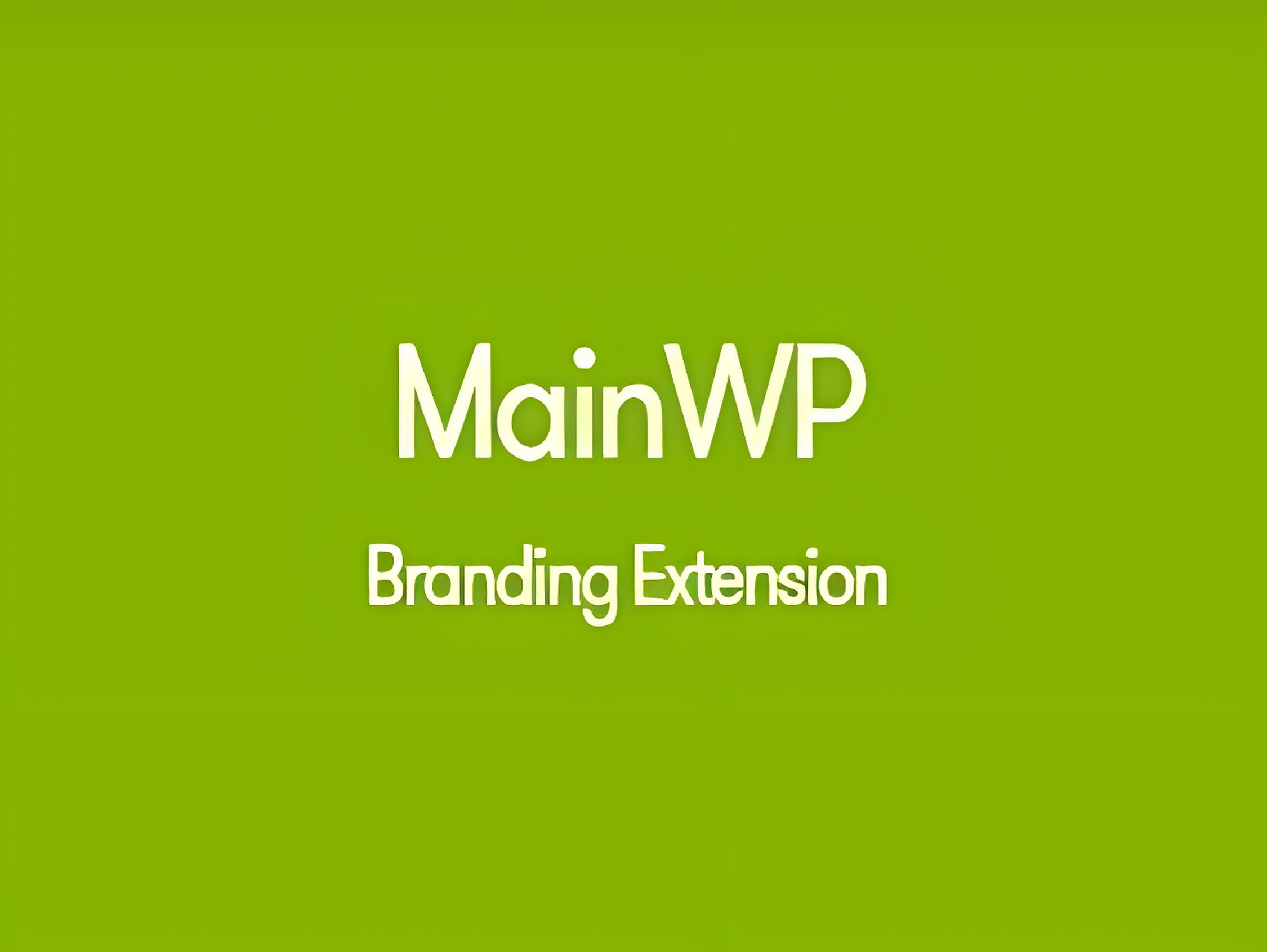 Wtyczka Mainwp Branding Extension Wtyczka Mainwp Branding Extension