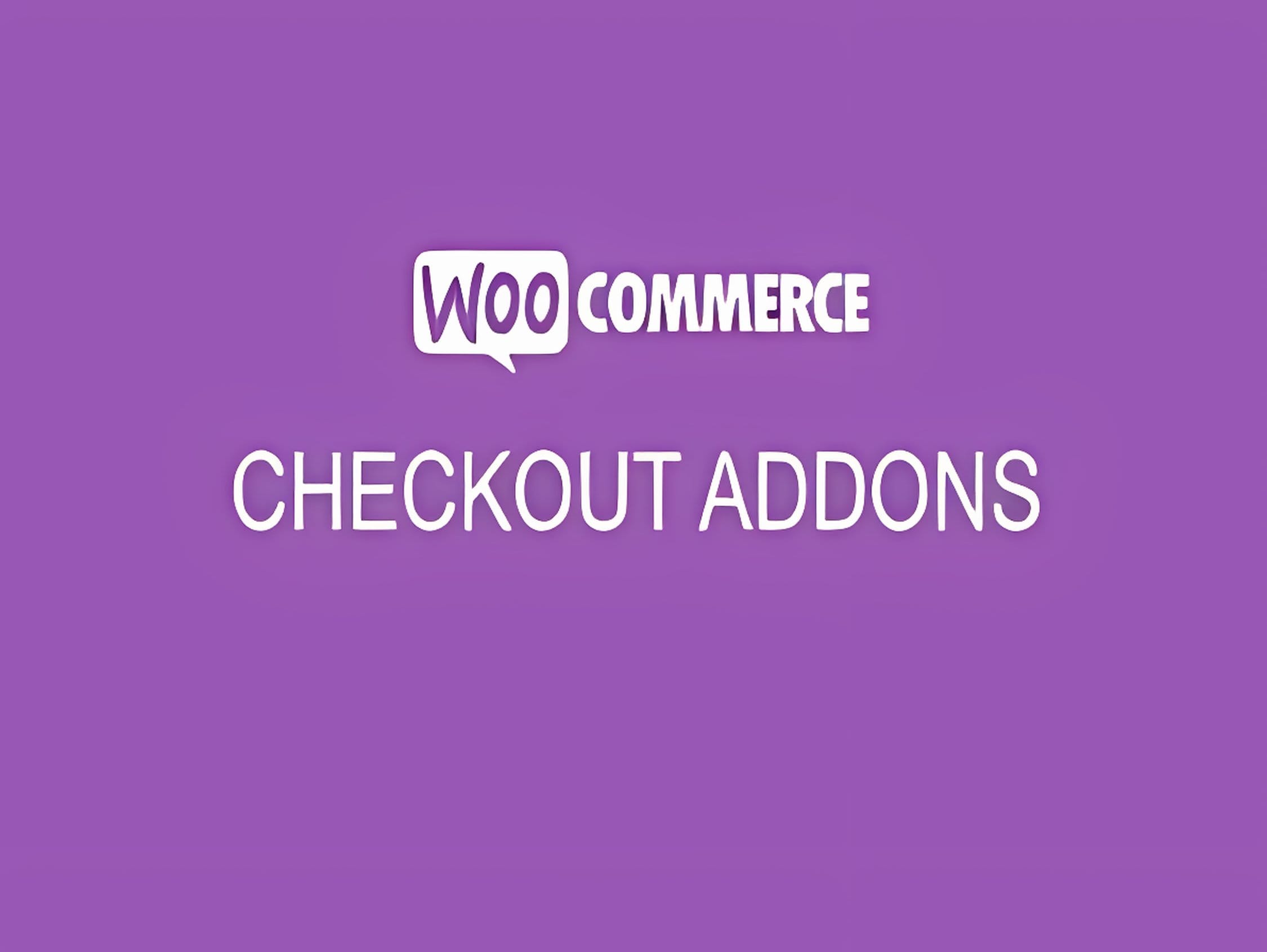 Wtyczka Woocommerce Checkout Add-Ons