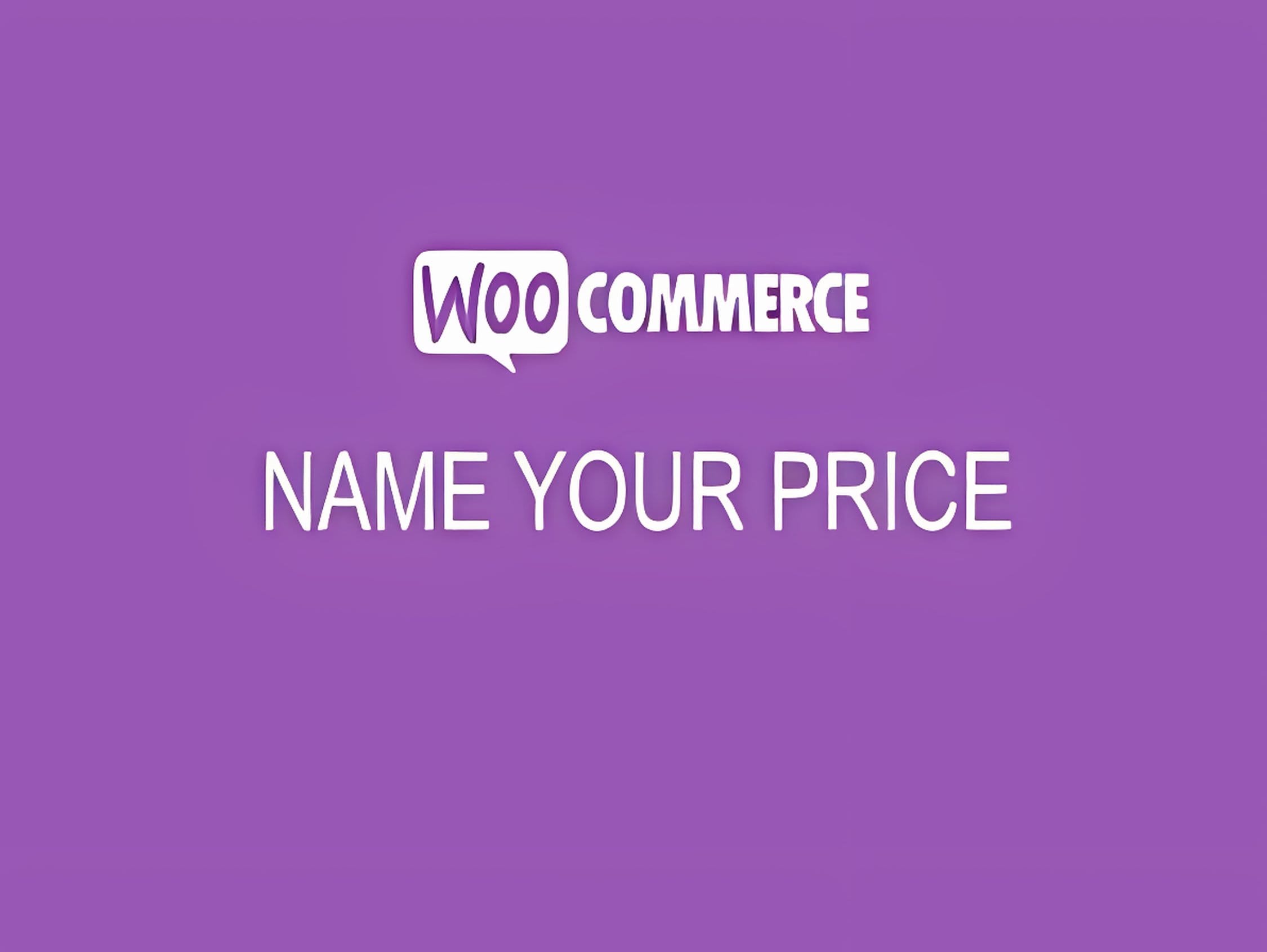 Wtyczka Woocommerce Name Your Price