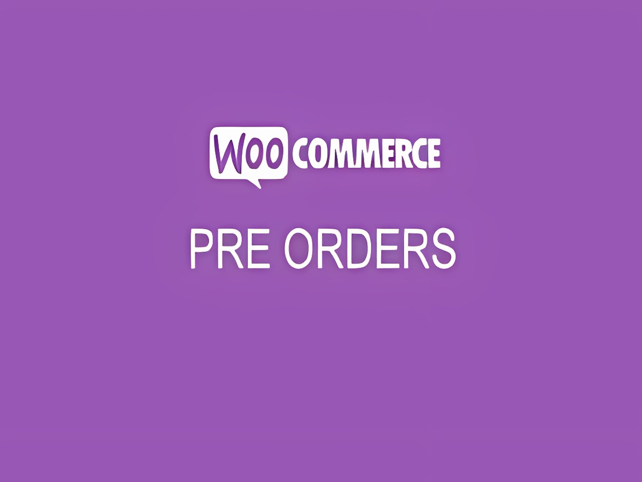Wtyczka WooCommerce Pre Orders Wtyczka WooCommerce Pre Orders
