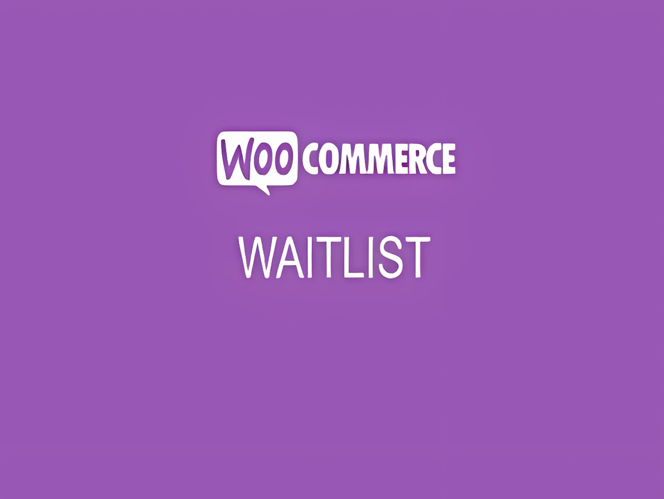 Wtyczka Woocommerce Waitlist
