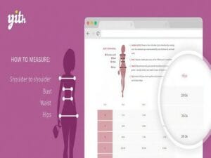 Wtyczka YITH Product Size Charts for WooCommerce Premium